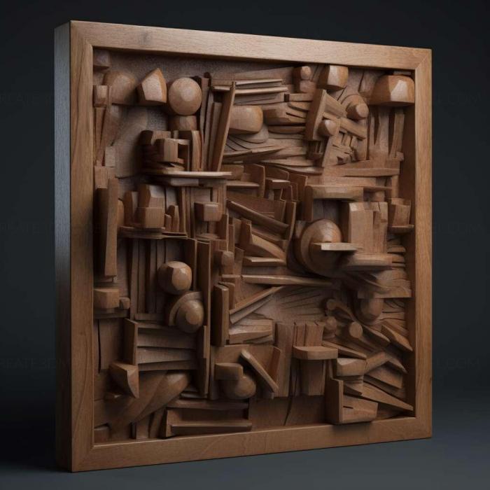 نموذج ثلاثي الأبعاد لآلة CNC 3D Art 